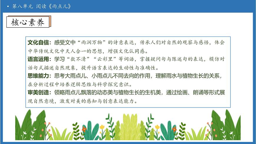 【任务型备课】统编版语文一上-阅读10. 雨点儿（第2课时）（课件）第4页