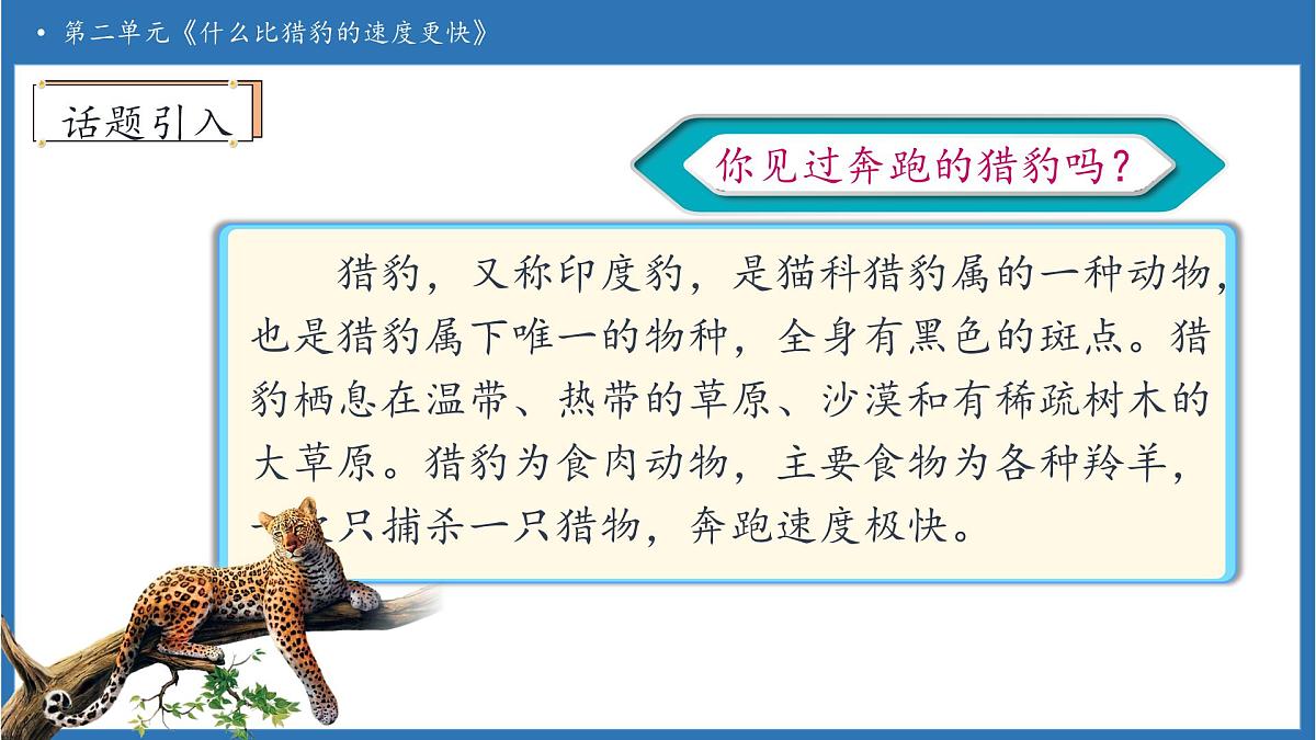 【任务型备课】统编版语文五年级上册-7. 什么比猎豹的速度更快（第1课时）（课件）第7页