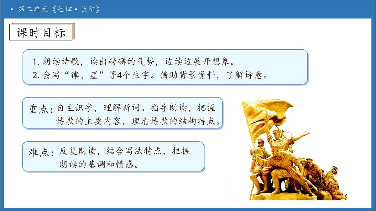 【任务型备课】统编版语文六上-5. 七律·长征（第1课时）（课件）第5页