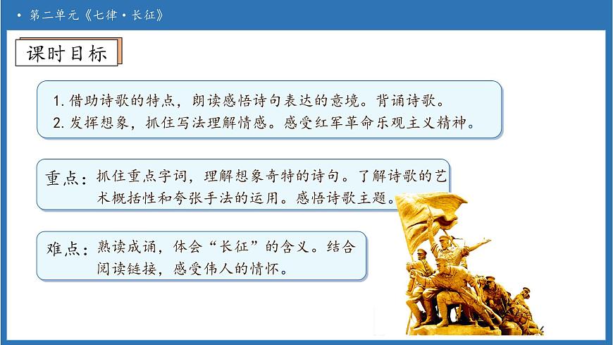 【任务型备课】统编版语文六上-5. 七律·长征（第2课时）（课件）第5页