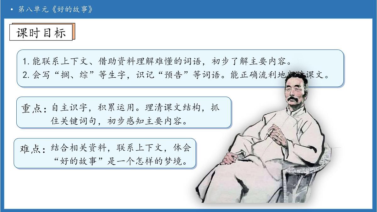 【任务型备课】统编版语文六上-26. 好的故事（第1课时）（课件）第6页