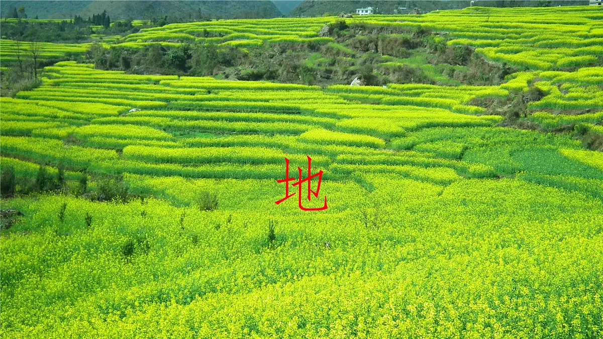 统编版语文一年级上册课件识字《1 天地人》第6页