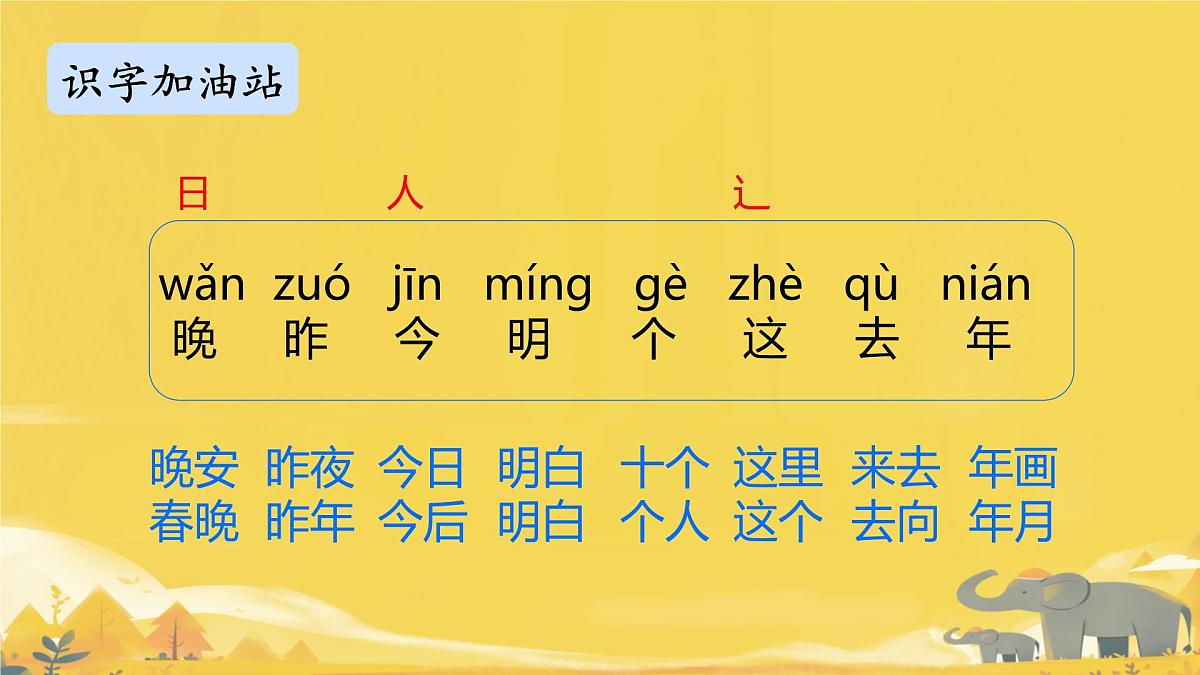 小学  语文  统编版（2024）  一年级上册（2024）  第四单元 汉语拼音语文园地四 课件第3页