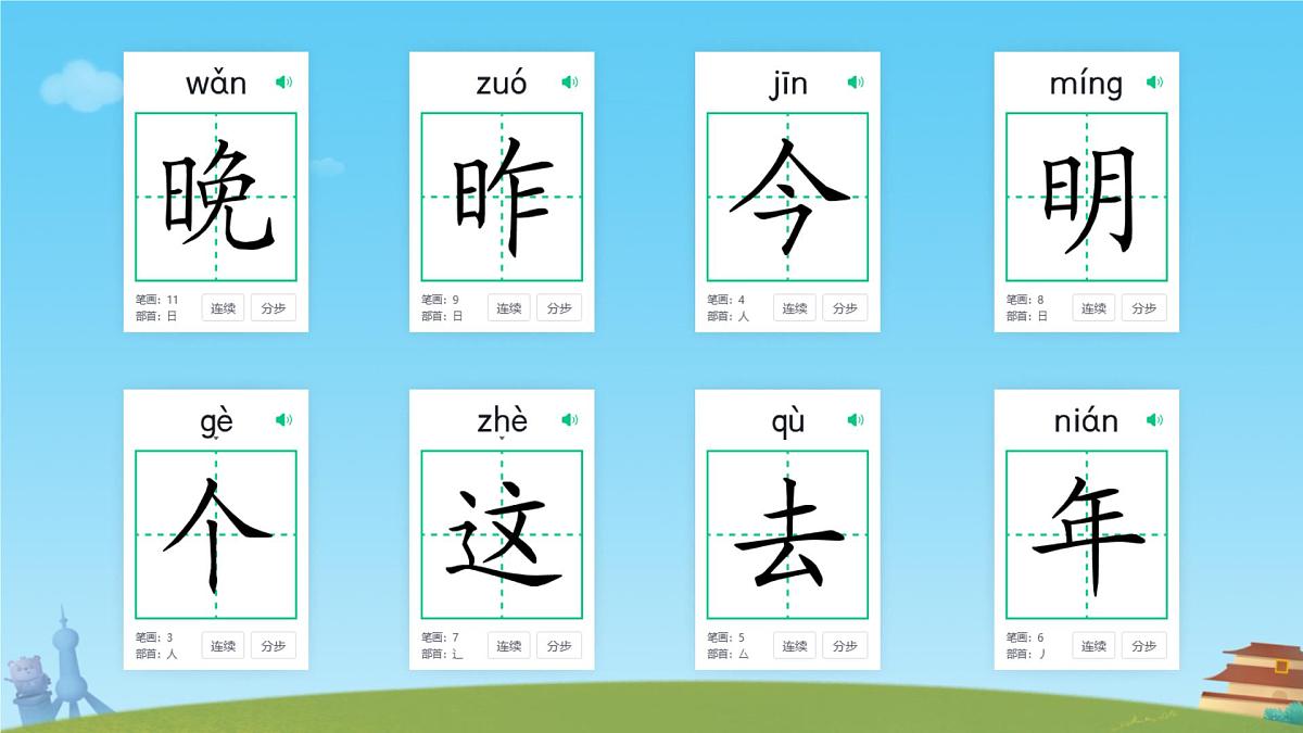小学  语文  统编版（2024）  一年级上册（2024）  第四单元 汉语拼音语文园地四 课件第4页