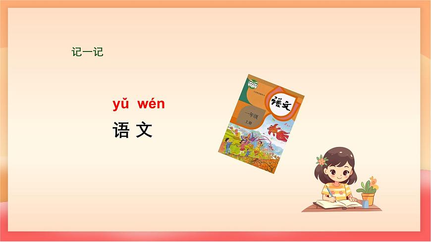 人教部编版（五四制）语文一年级上册（2024） 第三单元《 语文园地三》 课件第6页