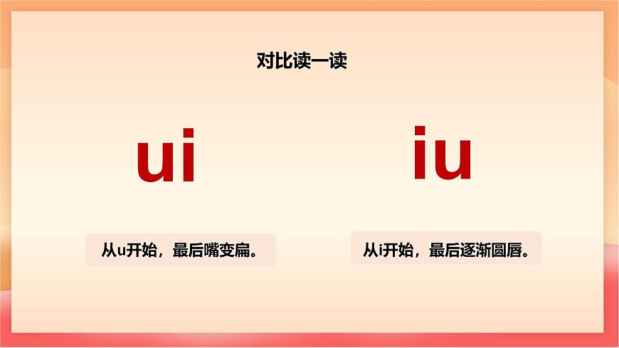 人教部编版（五四制）语文一年级上册（2024） 汉语拼音11《ao ou iu》 课件第8页