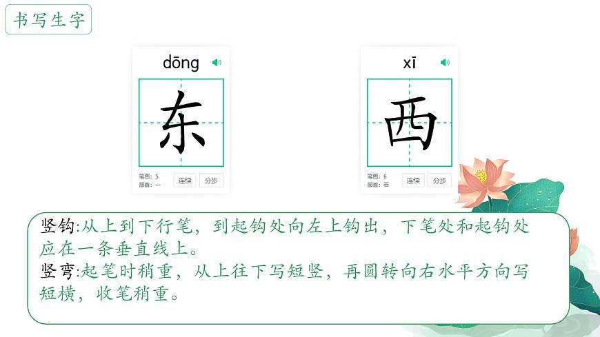 小学  语文  统编版（2024）  一年级上册（2024）  第五单元 阅读2 江南 课件第8页