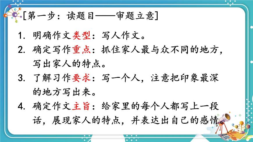 【24统编版】小学语文四年级上册第二单元习作：我的家人课件第2页