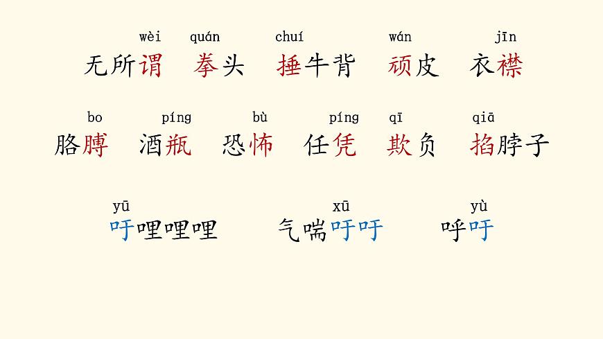 【课件】统编语文四上第6单元第18课《牛和鹅》第4页
