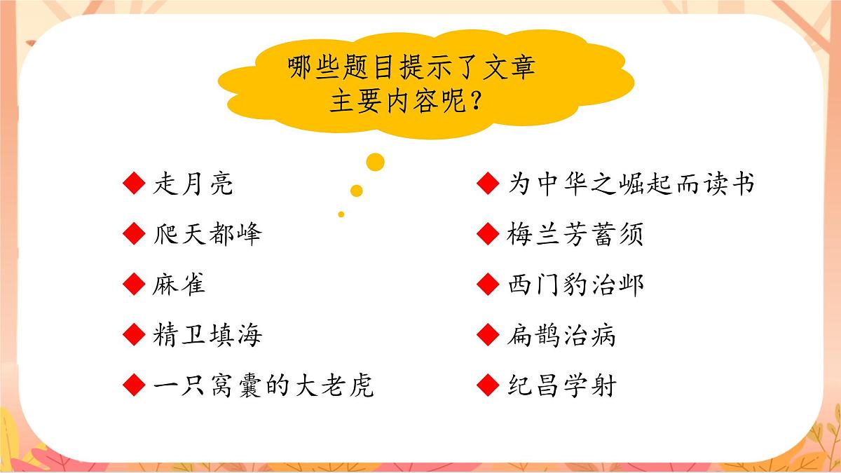 【课件】统编语文四上第7单元《语文园地》第5页