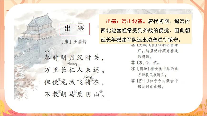 【课件】统编四上第7单元第21课《古诗三首》第4页