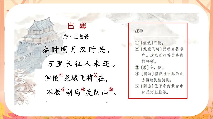 【课件】统编四上第7单元第21课《古诗三首》第7页