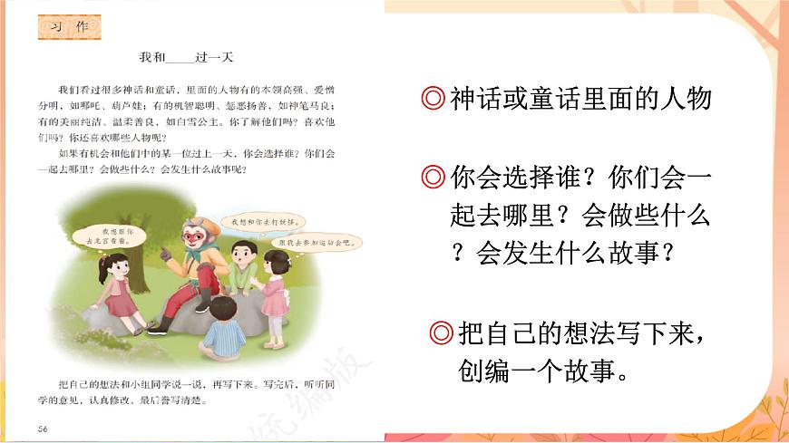 【课件】统编四上第4单元习作《我和____过一天》第7页