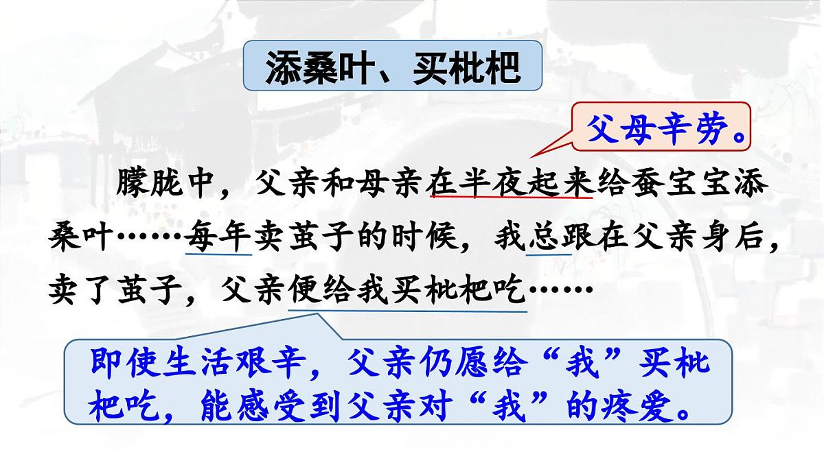 24人教统编版小学五年级语文上册第六单元19.父爱之舟第2课时  课件第4页