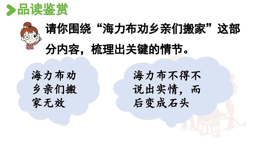 24人教统编版小学五年级语文上册第三单元9.猎人海力布第2课时  课件第4页