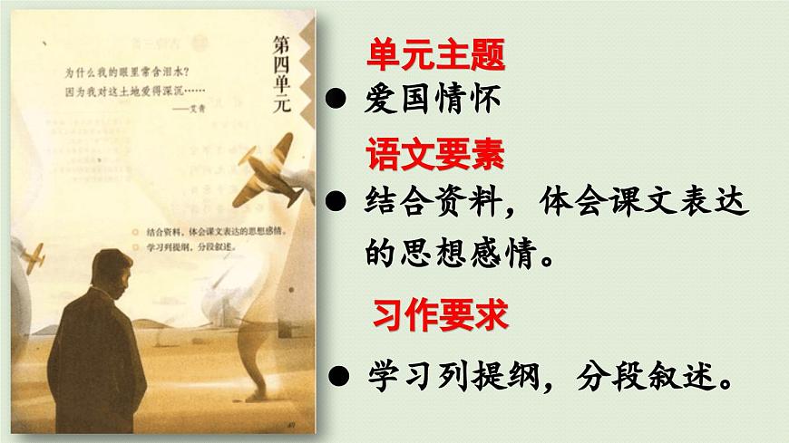 24人教统编版小学五年级语文上册第4单元12.古诗三首第1课时  课件第1页