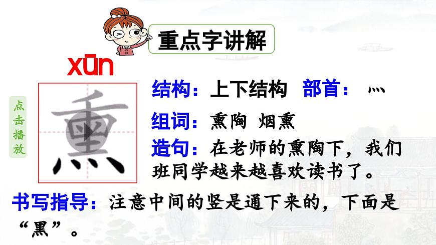 24人教统编版小学五年级语文上册第4单元12.古诗三首第2课时  课件第8页