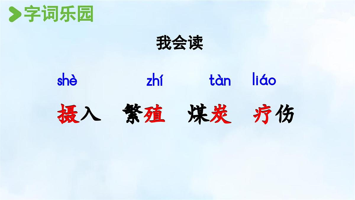 24人教统编版小学五年级语文上册第五单元16.太阳第1课时  课件第6页