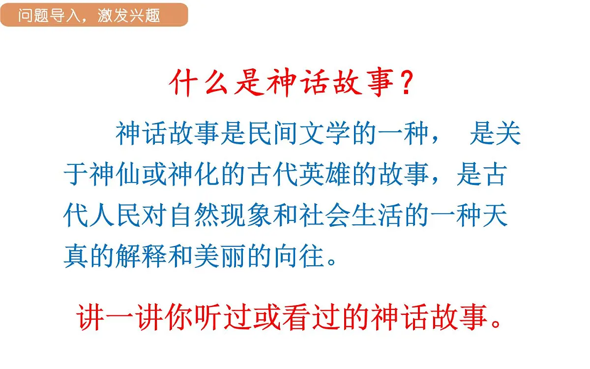 人教统编版25秋新教材小学四年级语文上册第四单元12.盘古开天辟地第一课时课件第3页