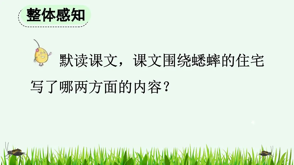 【统编版2025秋新教材】小学语文四年级上册第三单元-11 蟋蟀的住宅【精 华版】第6页