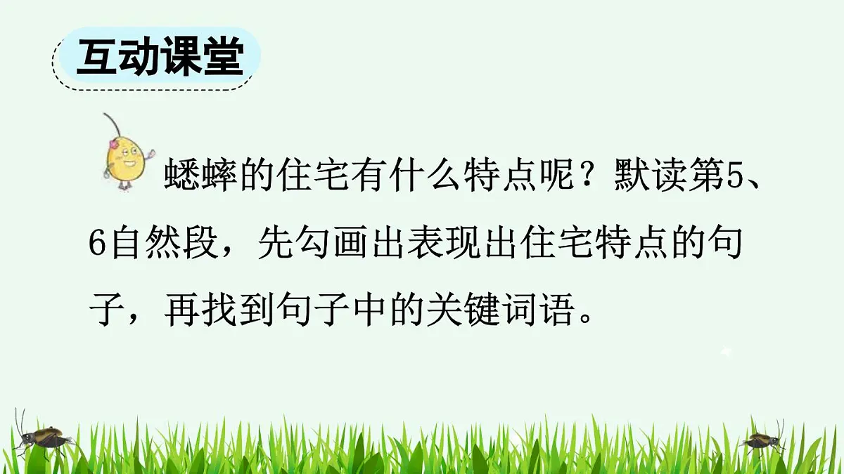 【统编版2025秋新教材】小学语文四年级上册第三单元-11 蟋蟀的住宅【精 华版】第8页