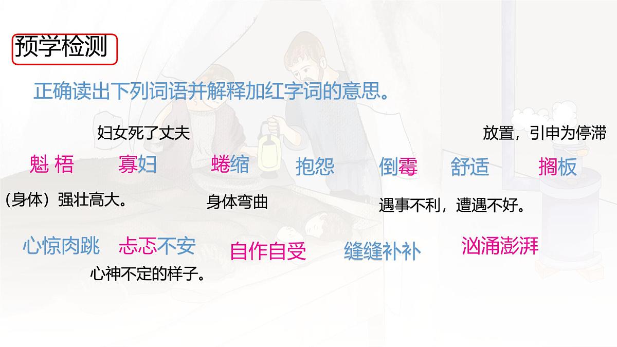 统编版六年级语文上册课件《14 穷人》第5页