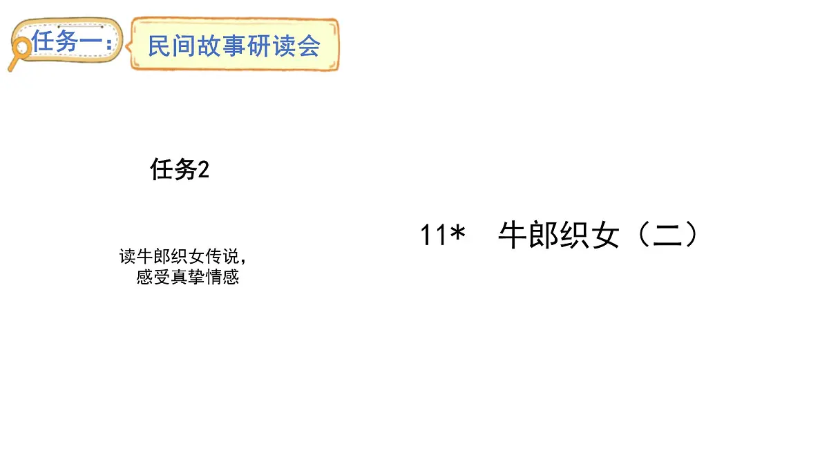 2024统编版-小学语文五年级上册第三单元11.牛郎织女（二）-教学课件第1页