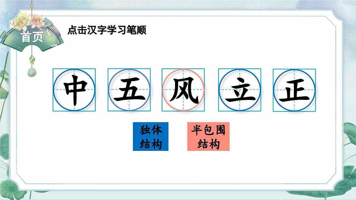 部编版语文一年级上册 识字8 升国旗 生字课件第2页