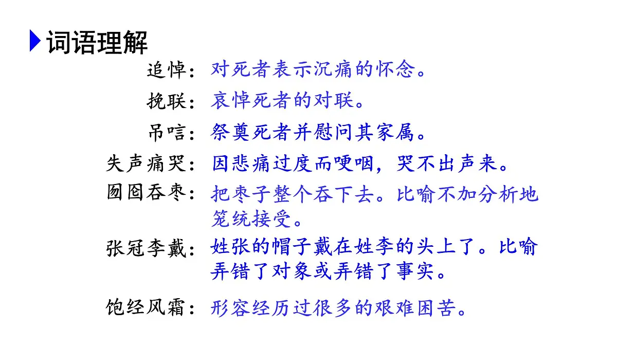 24版人教统编小学六年级上册第八单元27.我的伯父鲁迅先生 课件第6页