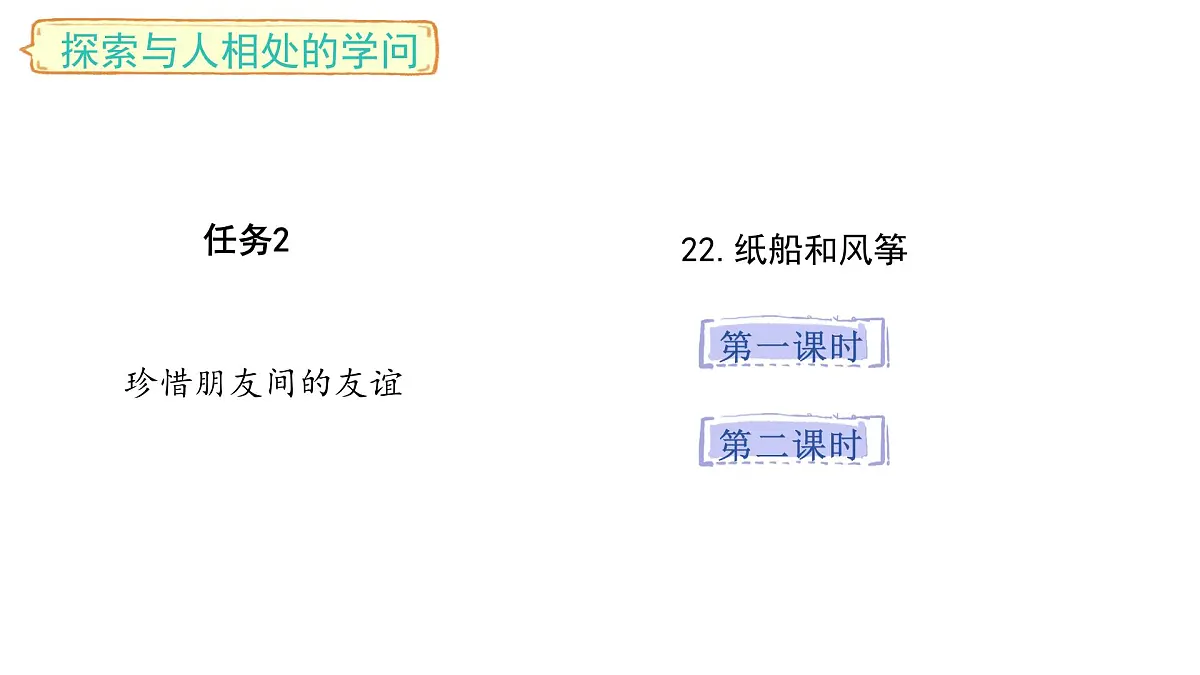2025年统编版二年级语文上册 22.纸船和风筝(课件)第1页