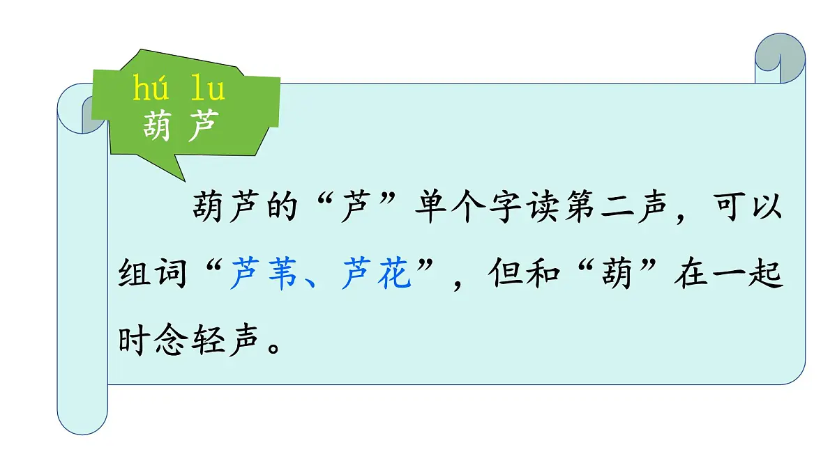 统编版语文二年级上册13.我要的是葫芦 课件第3页