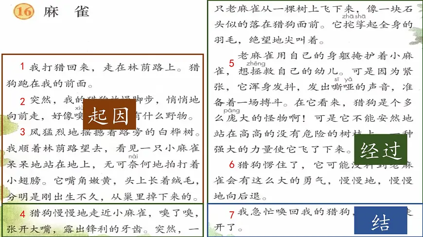 2025年秋统编版小学语文五年级上16.麻雀课件2课时第7页