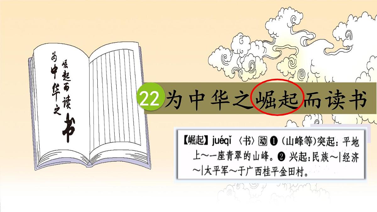 2025年秋统编版小学语文四年级上22.为中华之崛起而读书课件2课时第2页