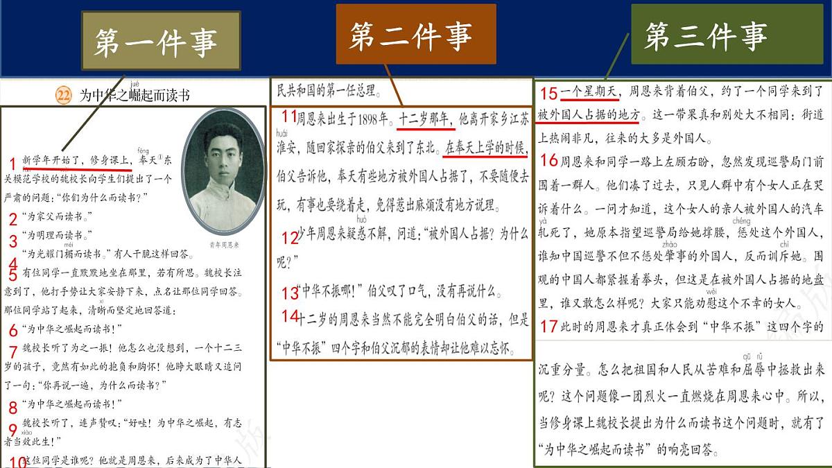 2025年秋统编版小学语文四年级上22.为中华之崛起而读书课件2课时第8页