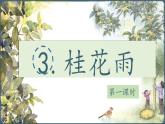 2025年秋統(tǒng)編版小學(xué)語(yǔ)文五年級(jí)上冊(cè)3.桂花雨課件2課時(shí)