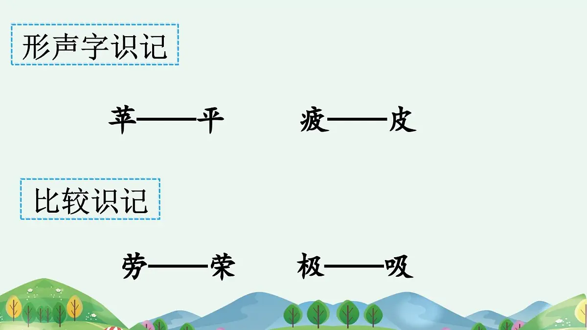 21 称赞【优质版课件】2025-2026学年统编版二年级语文上册第6页