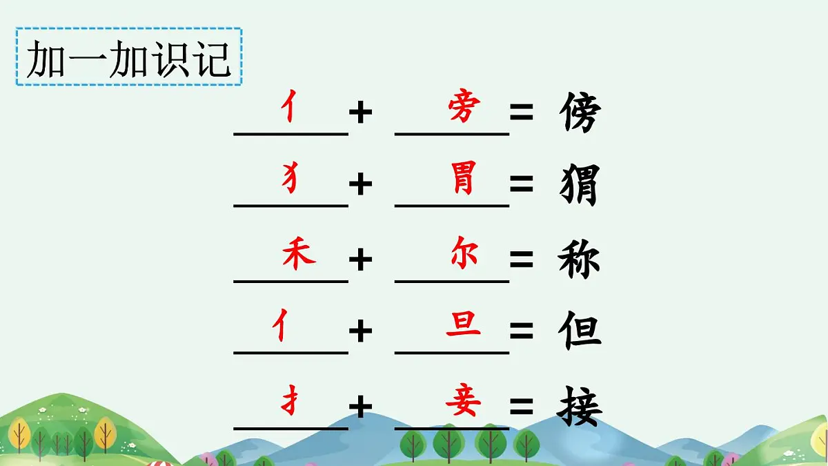 21 称赞【优质版课件】2025-2026学年统编版二年级语文上册第7页