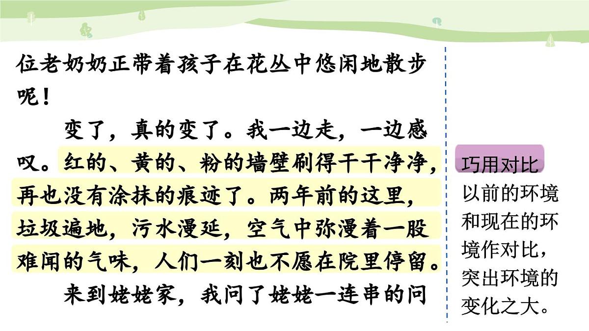 24人教统编版-小学六年级上册第五单元习作：围绕中心意思写课件（范文+点评+升格）第6页