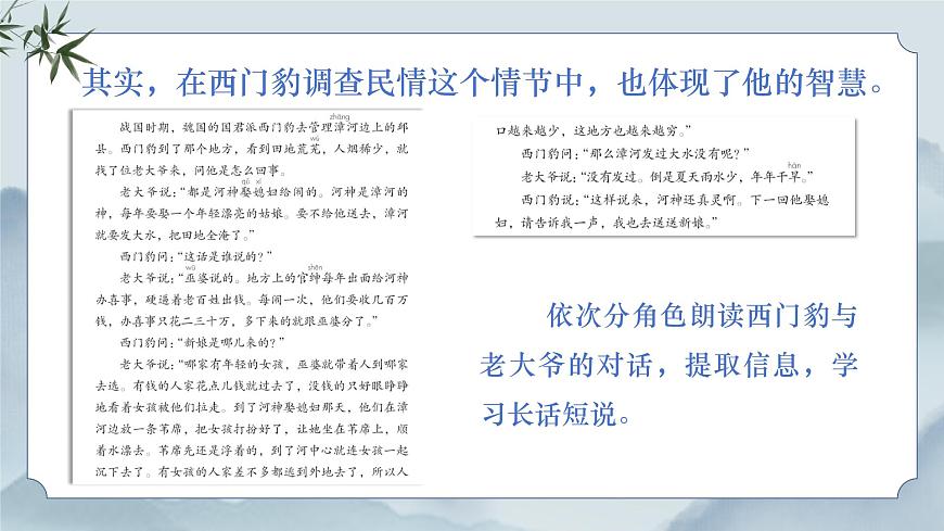 《26 西门豹治邺》课件（第二课时）第4页