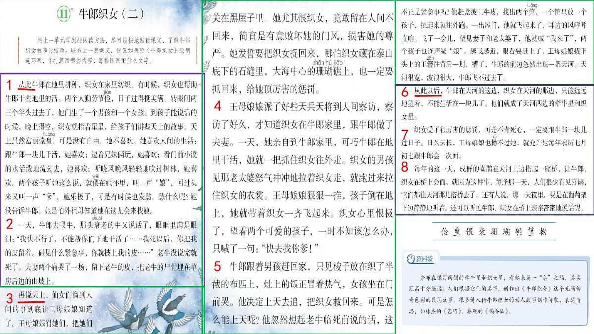 2025年秋统编版小学语文四年级上11.牛郎织女（二）课件1课时第6页