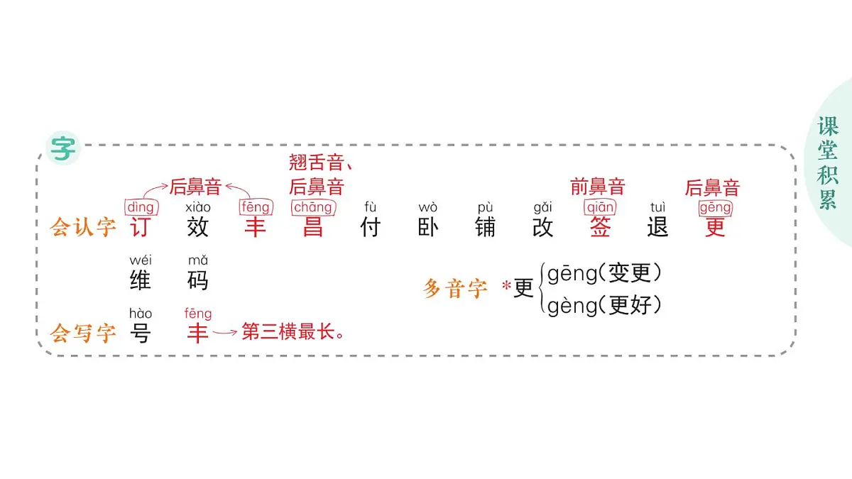 小学语文新部编版二年级上册第四单元语文园地四作业课件（含答案）（2025秋）第2页