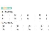 小學(xué)語(yǔ)文新部編版三年級(jí)上冊(cè)第二單元5 鋪滿金色巴掌的水泥道作業(yè)課件（含答案）（2025秋）