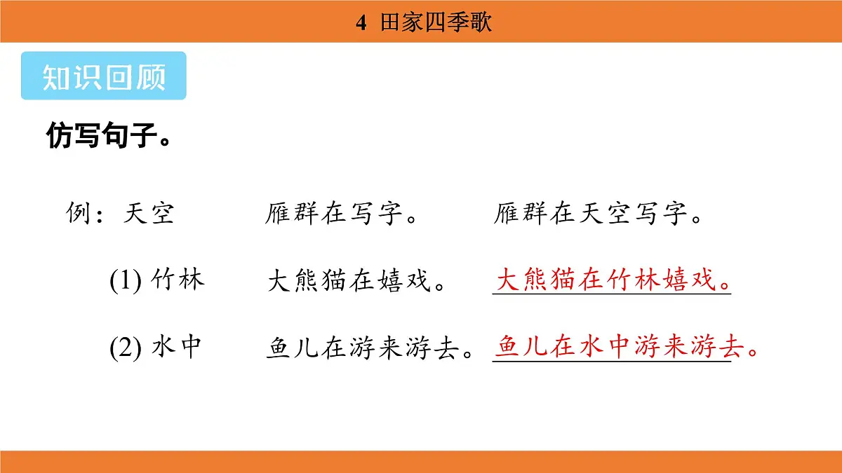 统编版（2024）二年级语文上册课件 第二单元 4 田家四季歌第2页