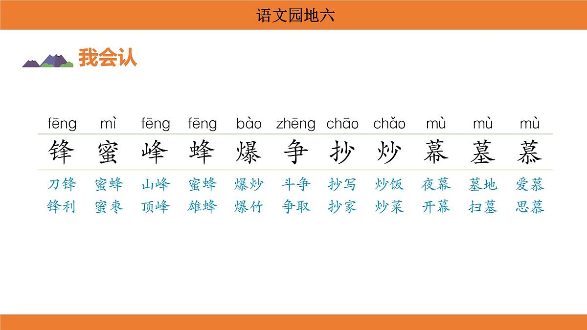 统编版（2024）二年级语文上册课件 第六单元 语文园地六第3页