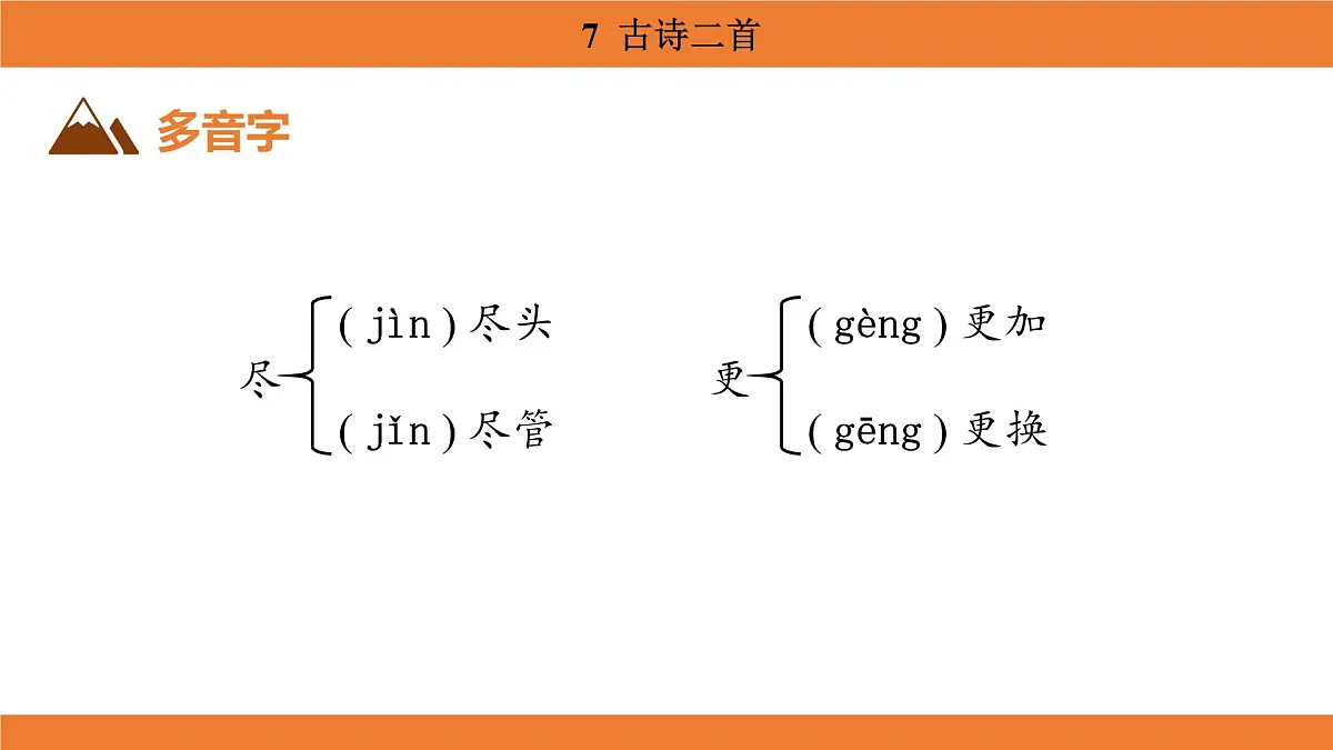 统编版（2024）二年级语文上册课件 第四单元 7 古诗二首第7页