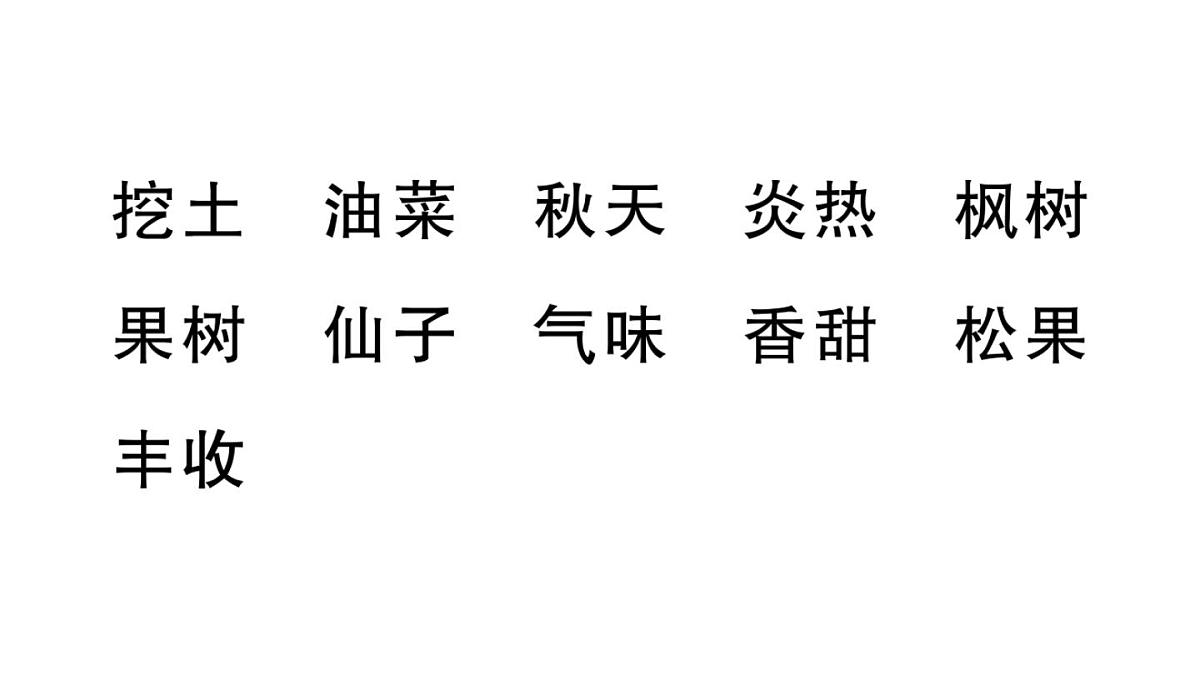 小学语文新部编版三年级上册第二单元知识盘点 作业课件（含答案）（2025秋新版）第6页