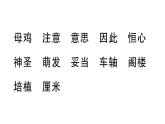 小學(xué)語文新部編版三年級上冊第三單元知識盤點 作業(yè)課件（含答案）（2025秋新版）