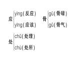 小學(xué)語文新部編版三年級上冊第四單元知識盤點  作業(yè)課件（含答案）（2025秋新版）