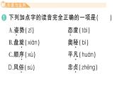 小學語文新部編版三年級上冊第七單元22 讀不完的大書 作業(yè)課件（含答案）（2025秋新版）