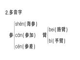 小學(xué)語文新部編版三年級(jí)上冊(cè)第六單元知識(shí)盤點(diǎn) 作業(yè)課件（含答案）（2025秋新版）